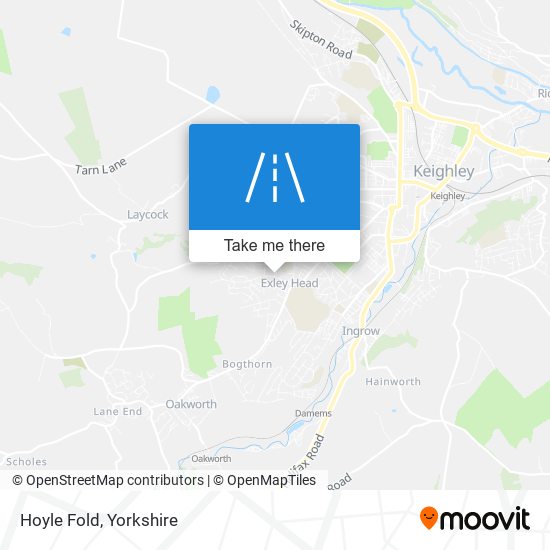 Hoyle Fold map
