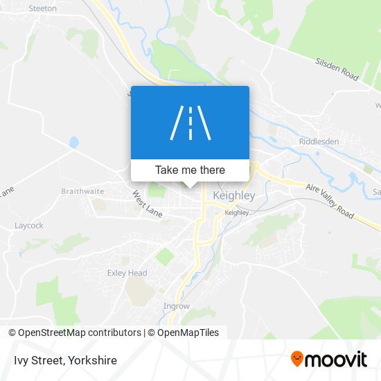 Ivy Street map