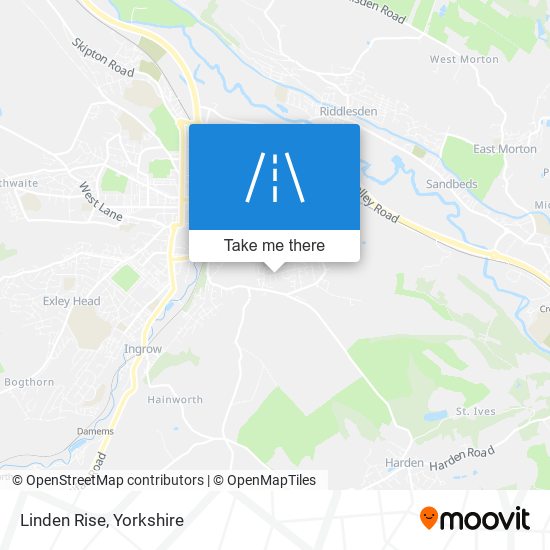 Linden Rise map
