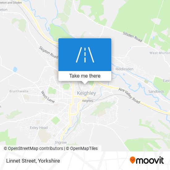 Linnet Street map
