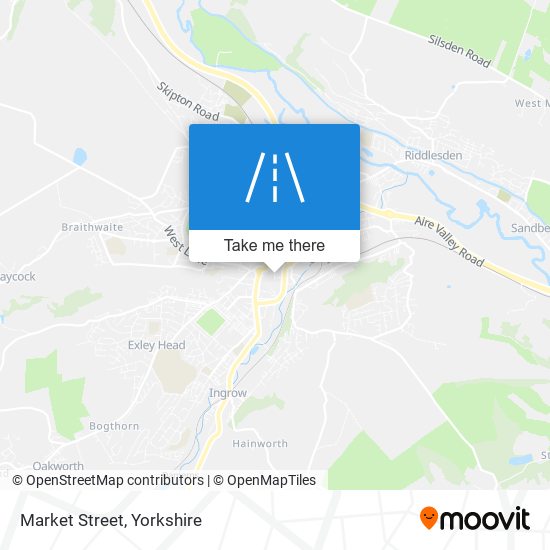Market Street map