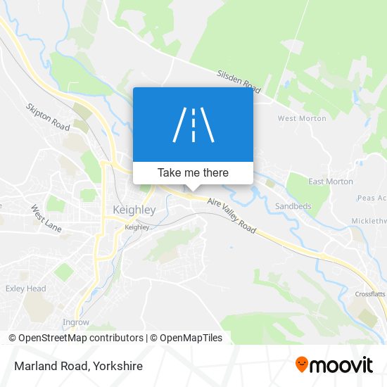 Marland Road map