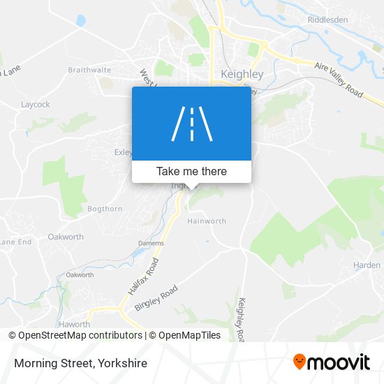 Morning Street map