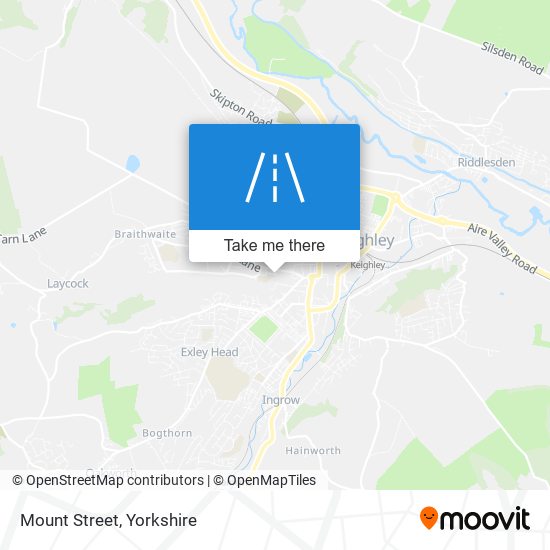 Mount Street map