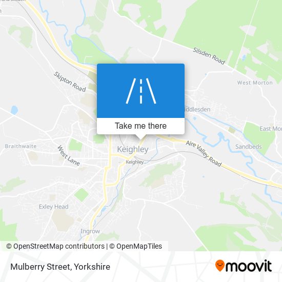 Mulberry Street map