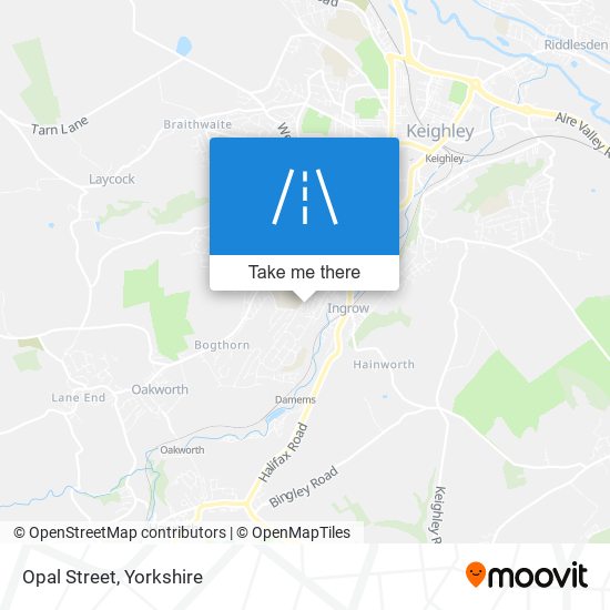 Opal Street map