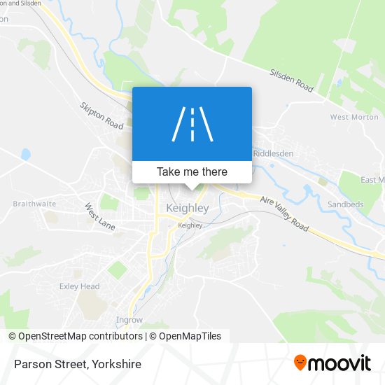 Parson Street map