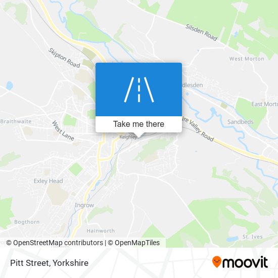 Pitt Street map