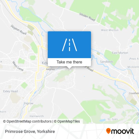 Primrose Grove map