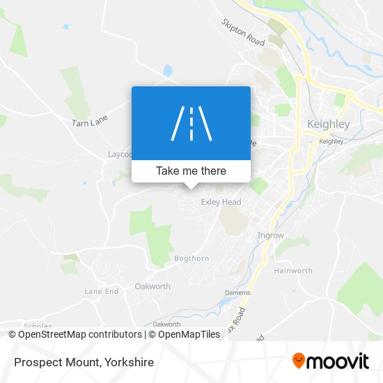 Prospect Mount map