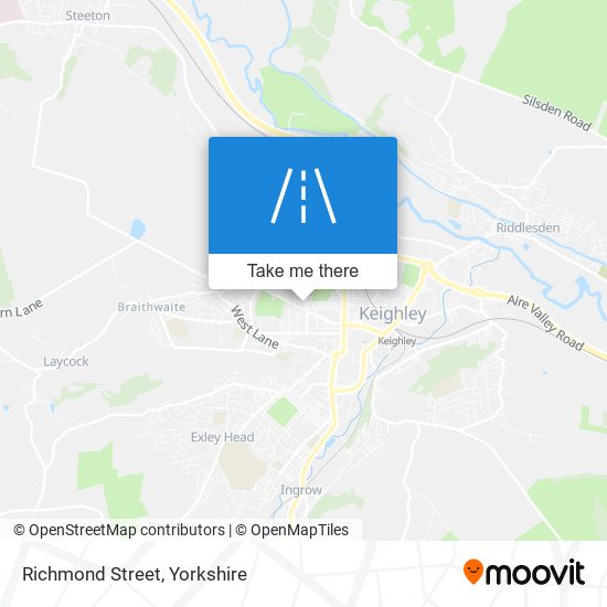Richmond Street map