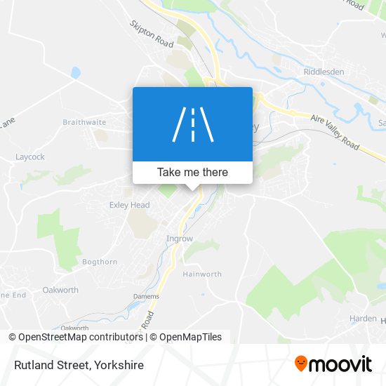 Rutland Street map
