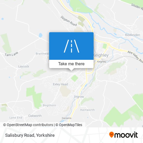Salisbury Road map