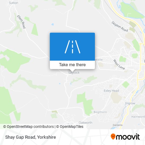 Shay Gap Road map