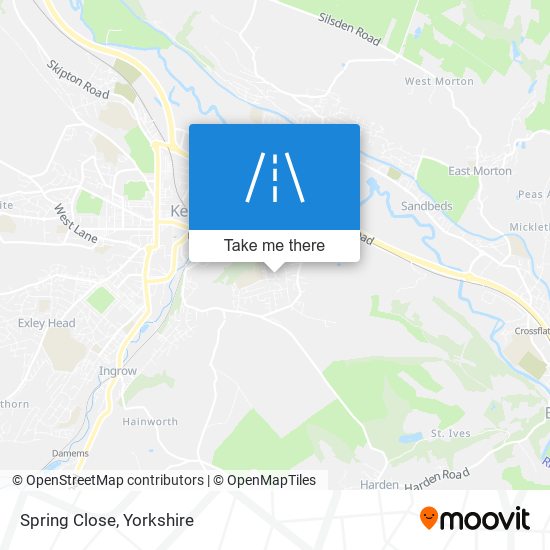 Spring Close map