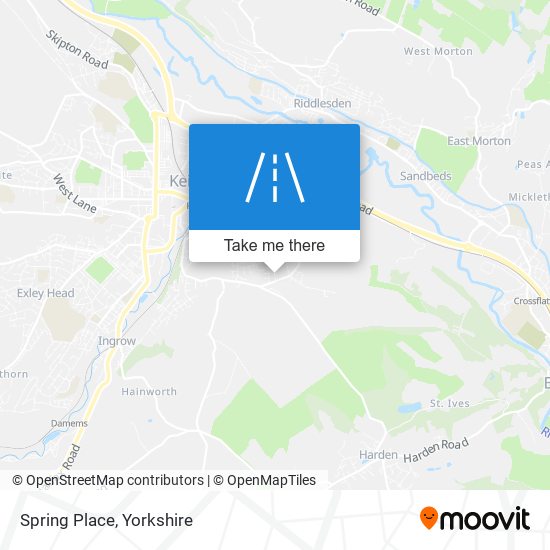 Spring Place map
