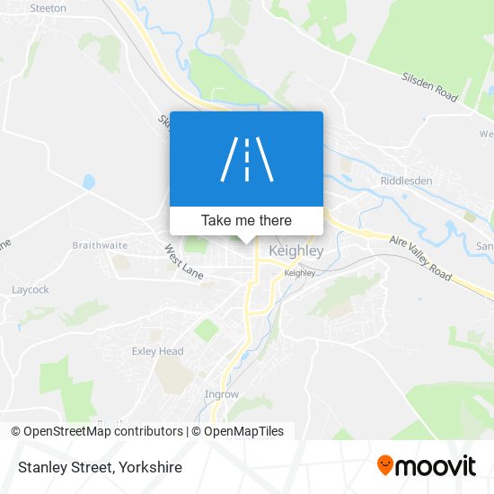 Stanley Street map