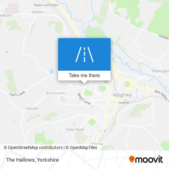 The Hallows map