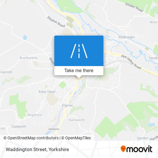 Waddington Street map