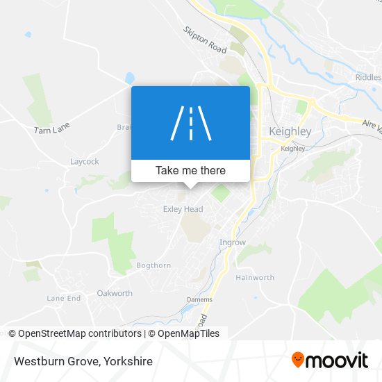 Westburn Grove map