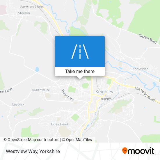 Westview Way map