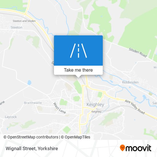 Wignall Street map