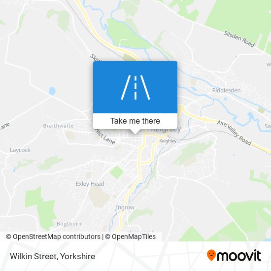 Wilkin Street map