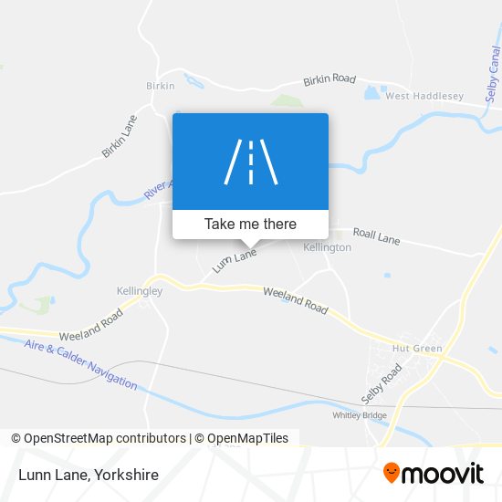 Lunn Lane map