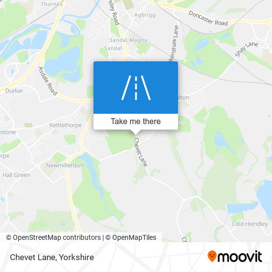 Chevet Lane map