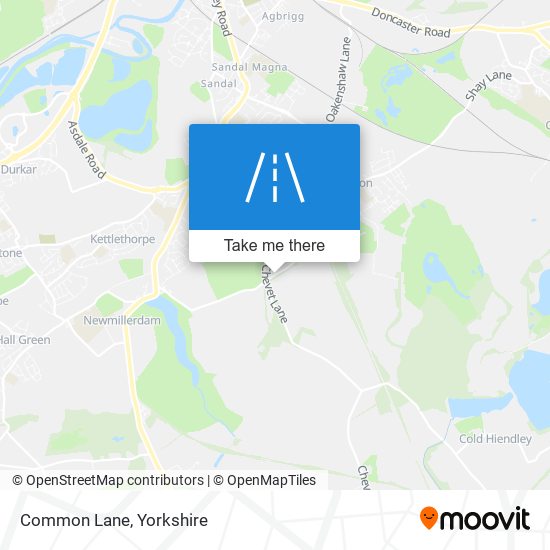 Common Lane map