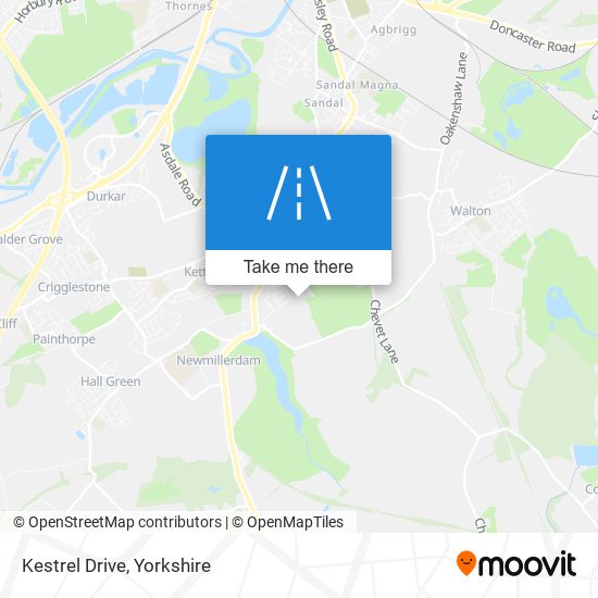 Kestrel Drive map