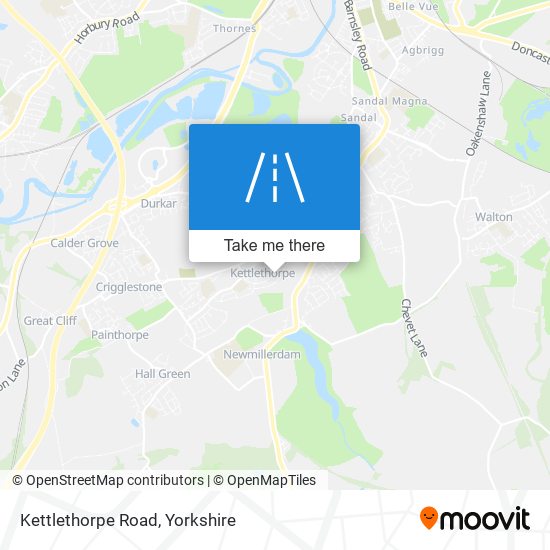 Kettlethorpe Road map