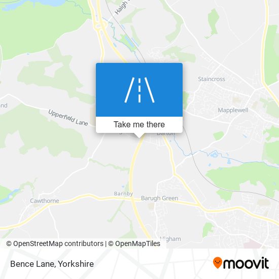 Bence Lane map