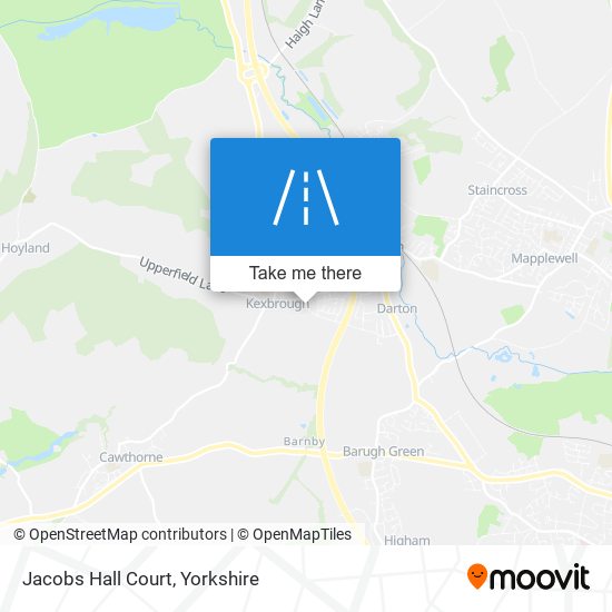 Jacobs Hall Court map