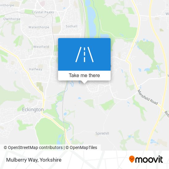 Mulberry Way map