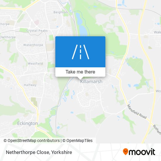 Netherthorpe Close map