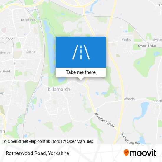 Rotherwood Road map