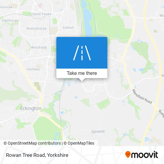 Rowan Tree Road map