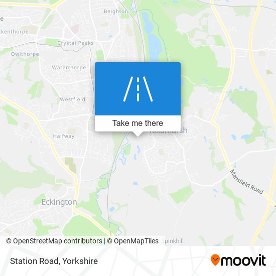 Station Road map