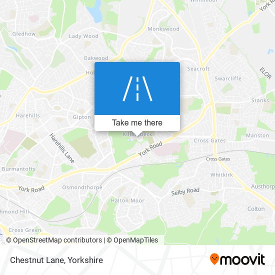 Chestnut Lane map