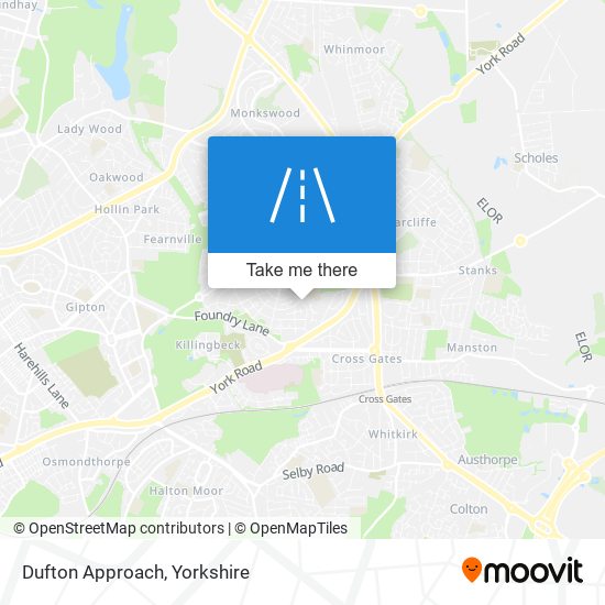 Dufton Approach map