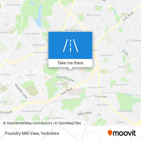 Foundry Mill View map