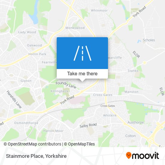 Stainmore Place map