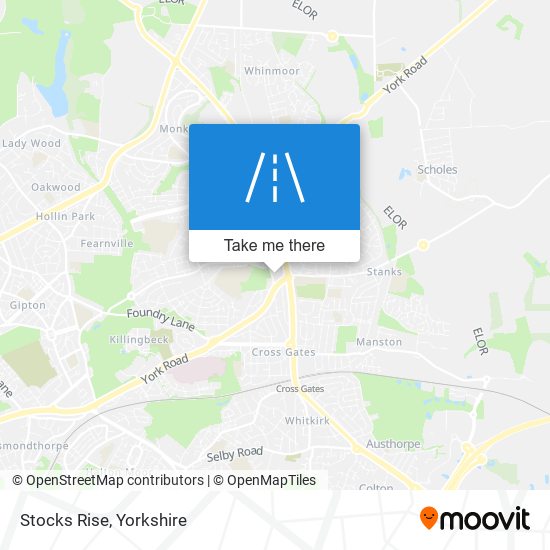Stocks Rise map