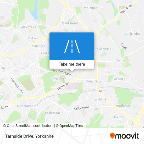 Tarnside Drive map