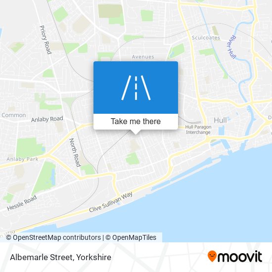 Albemarle Street map