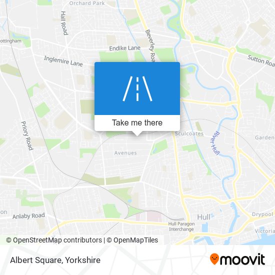 Albert Square map