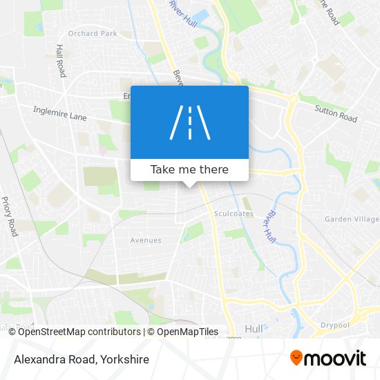 Alexandra Road map