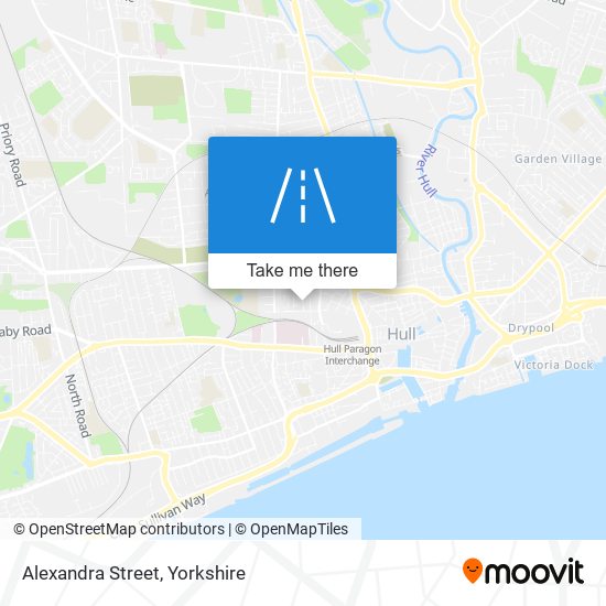 Alexandra Street map