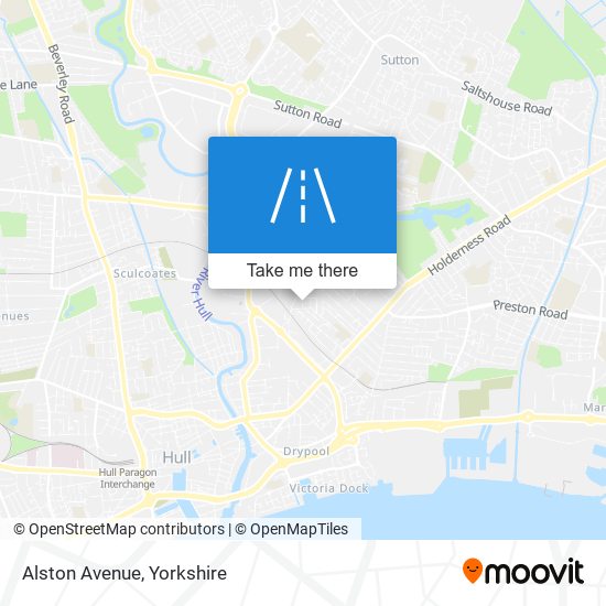 Alston Avenue map